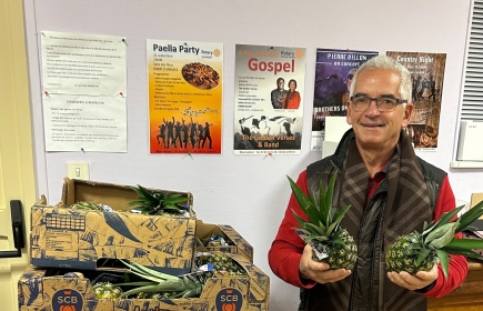Action Rotary : Vente d’ananas pour de l’eau potable